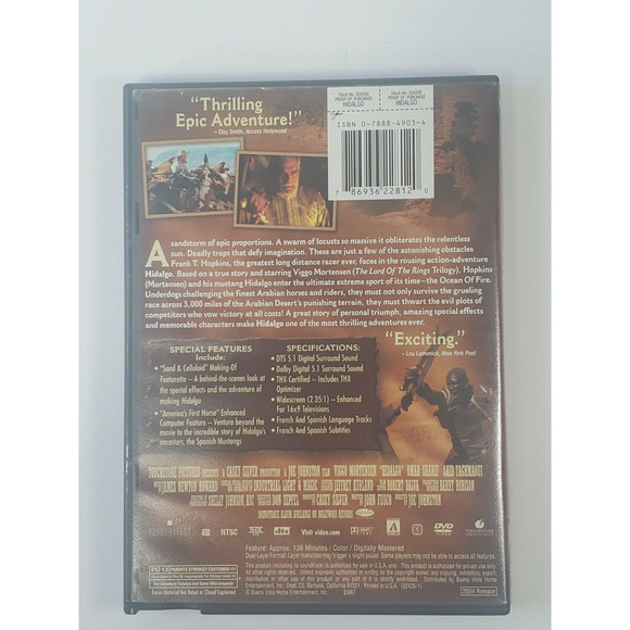 Hidalgo (DVD, 2004) Viggo Mortensen - Picture 2 of 4
